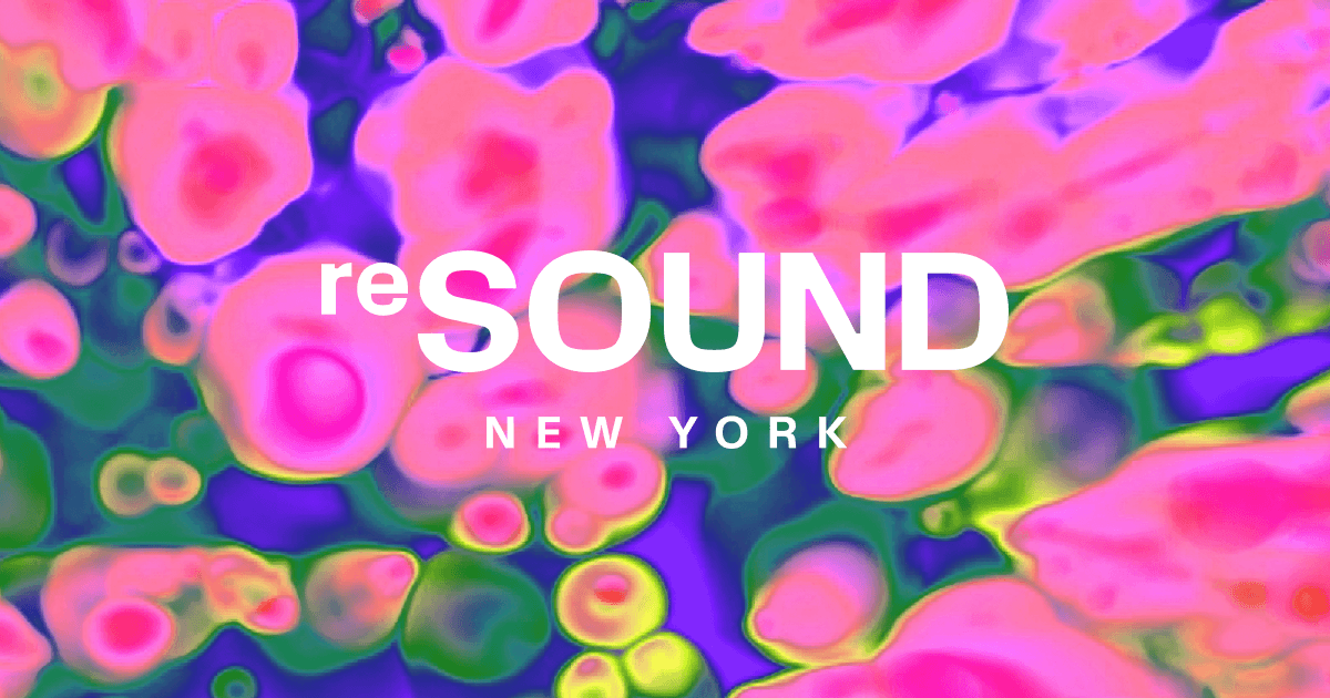 reSOUND 공식 사이트 대표 이미지